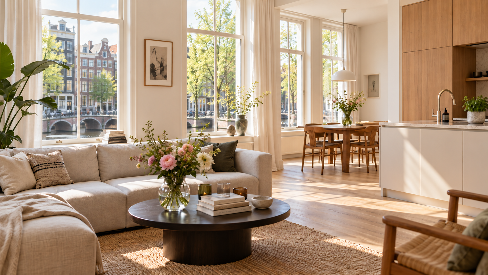 A freshly cared-for Amsterdam home